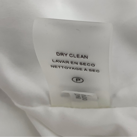 Tommy Hilfiger NWT Ivory Black Gold Plaid Tweed Mini Pencil Pocketed Skirt, 16 - Picture 13 of 14